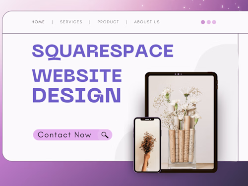 Squarespace website design