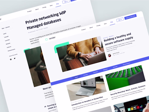 Responsive Web Design for Tech Blog