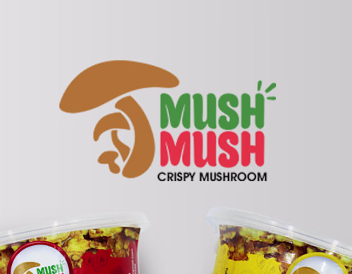 MUSH MUSH Crispy Mushroom Project on Behance