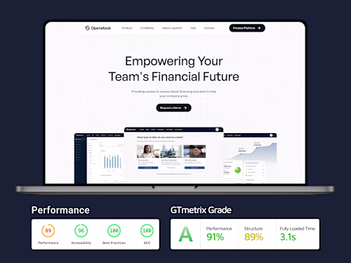 Webflow Design and Development - Openstock | Webflow Developer