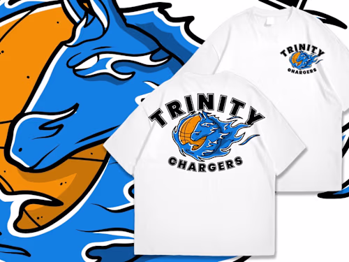 Trinity Chargers T-shirt design -