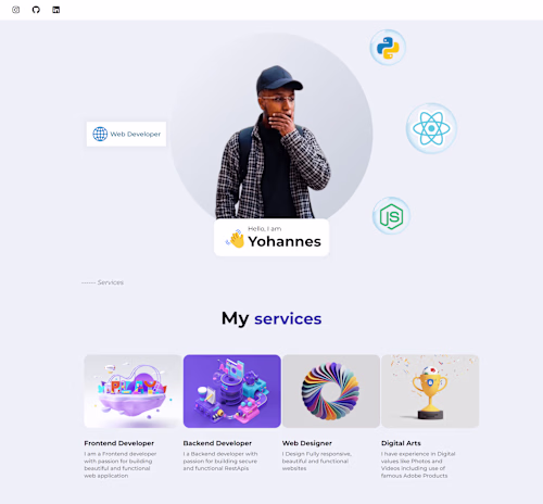 Portfolio website