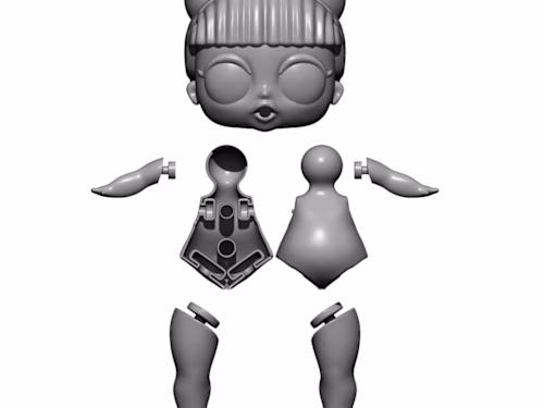 LOL Surprise Toy Modeling Breakdown