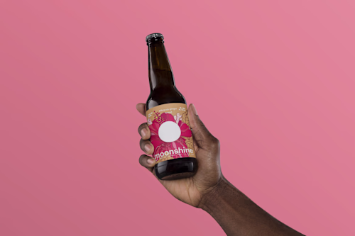 Bottle design for Moonshine (competition) on Behance