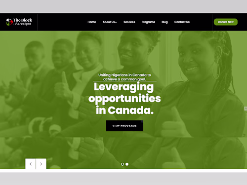 The Block-Foresight Website