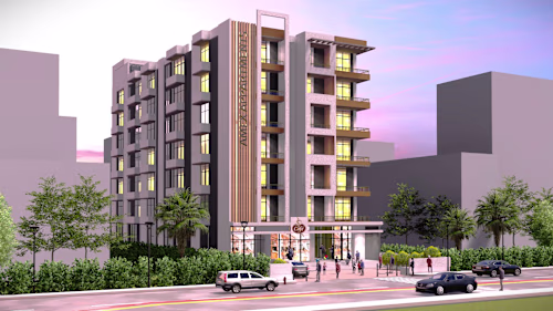 Architectural Design for G+6 Residential Apartment Building