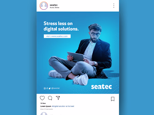 Seatec | Brand Assets and Digital Layouts