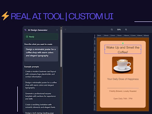 AI-Enhanced Design Studio Development