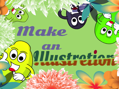 2d and Flat Illustration