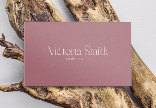Business card for a nail master💅