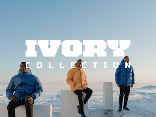 Ivory Collection Brand Identity | Winterwear Fashion