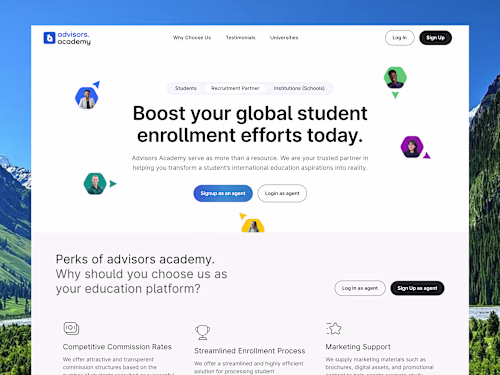 Advisors Academy - Figma to Framer Development