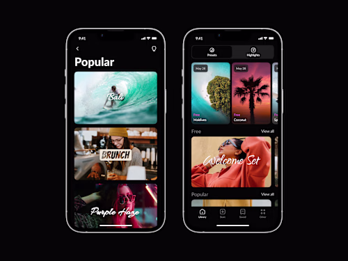 iOS App Photo Editor