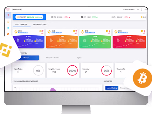 BlueBot - Crypto trading bot