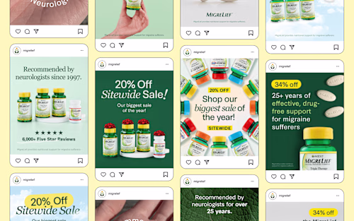 MigreLief | Paid Social Ads