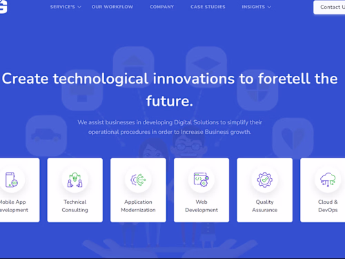 Web Design & Development For IT Company