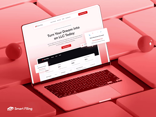 Smart Filing Website Redesign and Development