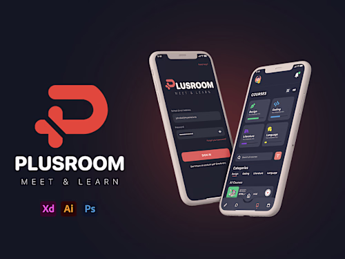 PlusRoom | Meet & Learn Mobile Application