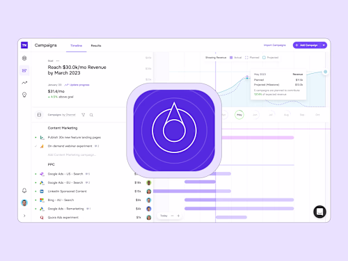 True North: Led product design from concept to MVP