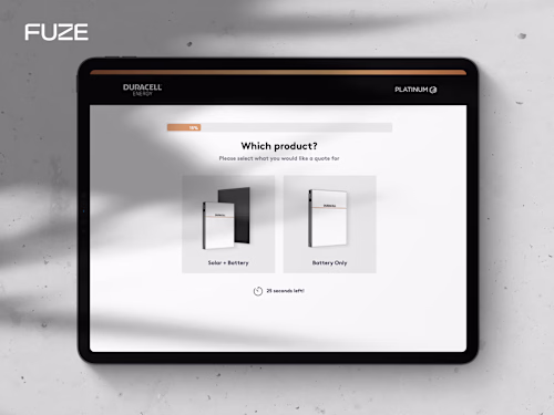 2x conversions for this solar quoting lead gen tool for Fuze AI