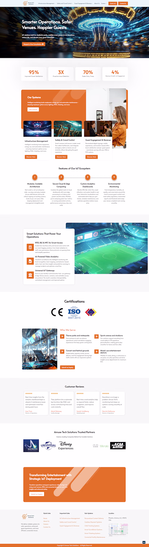 Project Title
Amuse Tech Solutions –