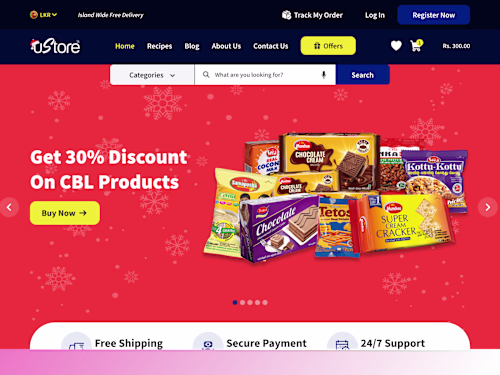 E Commerce Website Design