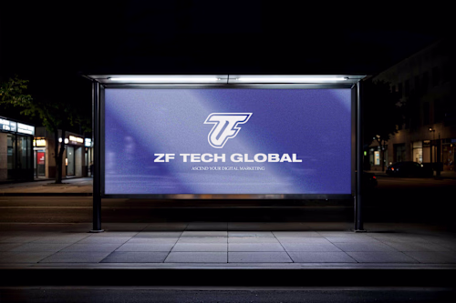 Logo and Brand Design for ZF Tech Global