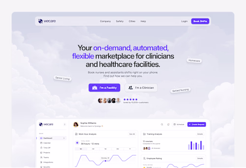 Bravo Care — Healthcare App Website