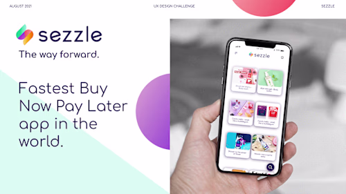 Design Challenge- Sezzle :: Behance