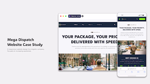 Mega Dispatch Website Case study