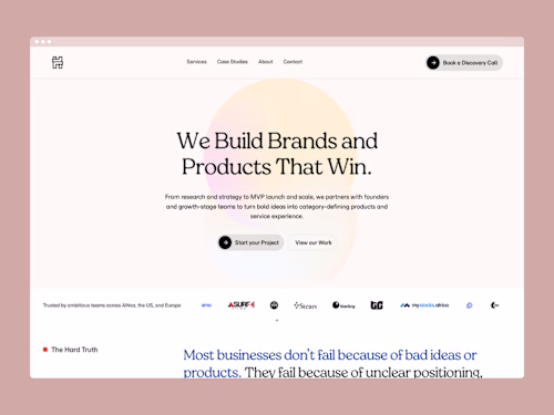 Website Design & Development for Henexstudios