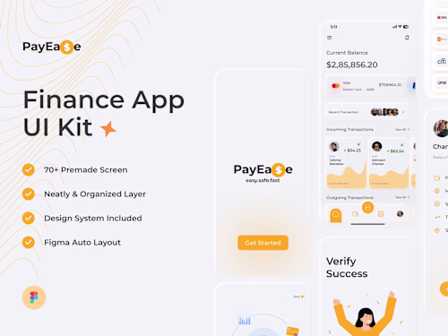 UI Kit-PayEase Finance App