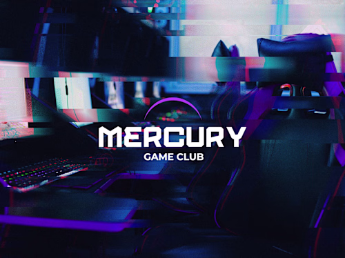 Logo design for a computer club called Mercury