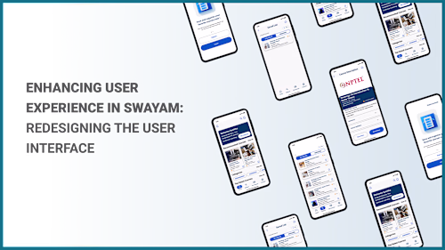 SWAYAM E LEARNING APP REDESIGN