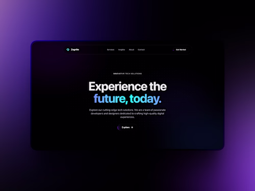 🚀 Website Design & Development I designed and developed Zeg...