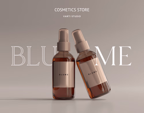 Blume : UX/UI Design | Cosmetics Store App Design