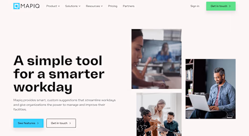 Mapiq.com | Webflow Development Support
