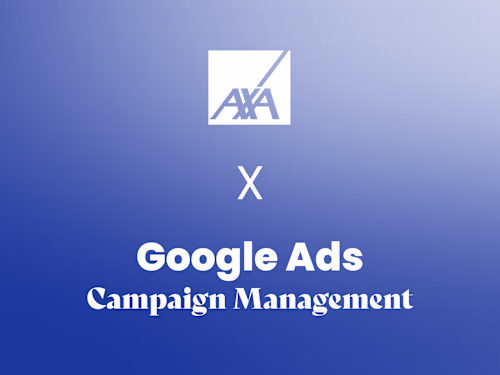 AXA | Google Ads Campaign Management