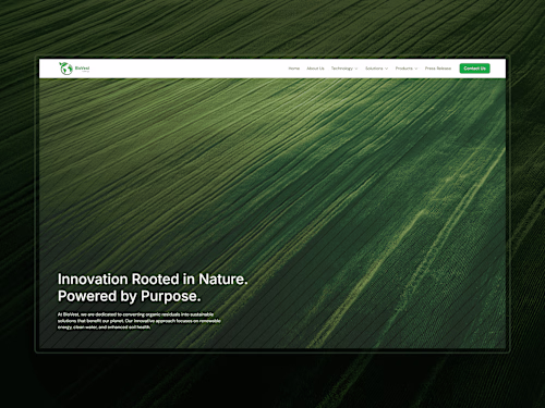 Biovest Holdings Website Design & Build