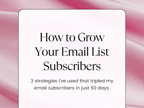 Welcome Series for 'GlamBoutique' (Beauty eComme)