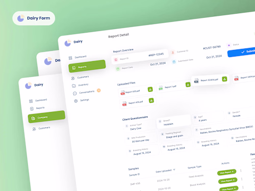 Dairy Form Lab System