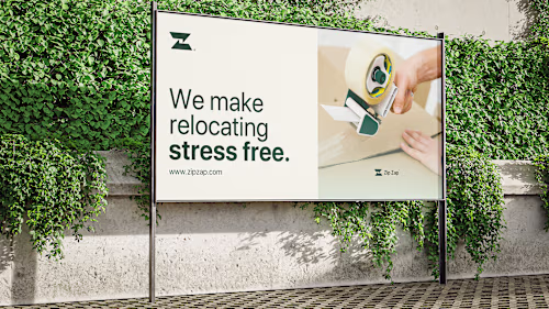 Zip Zap - Moving Company | Brand Identity Design