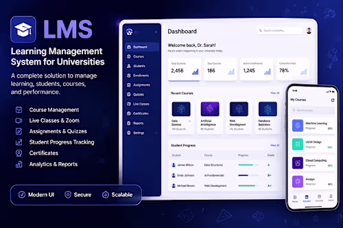Learning Managment System - GIGCFSD
Developed
