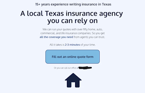 Website Copywriting | Local Insurance Agency