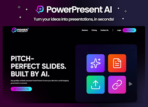Powerpresent.ai - AI-Powered Presentation Tool