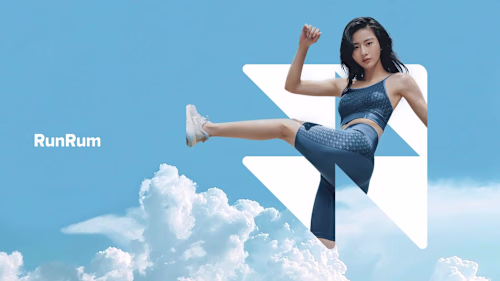 Runrum brand design and visual system