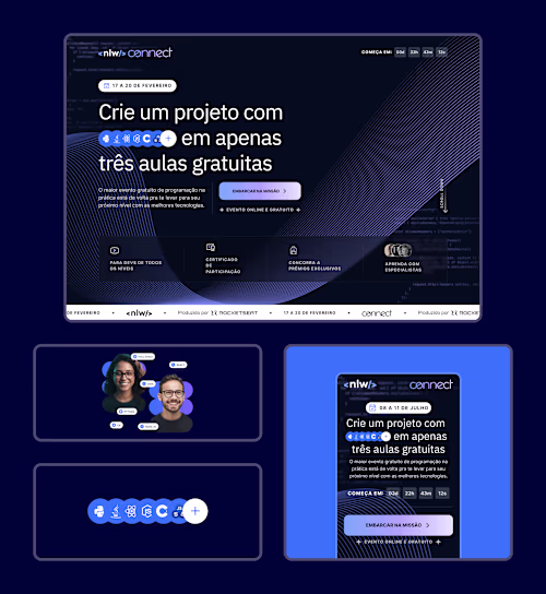 NLW Connect - Rocketseat ▪️ Landing Page