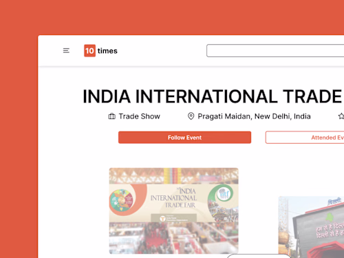 Event Page Redesign - 10times 