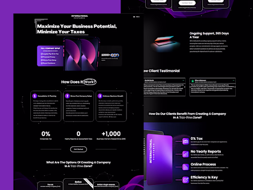 International ventures Website Redesign