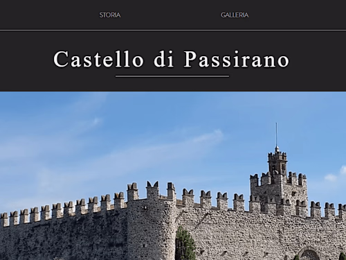 Website #2: Castello di Passirano